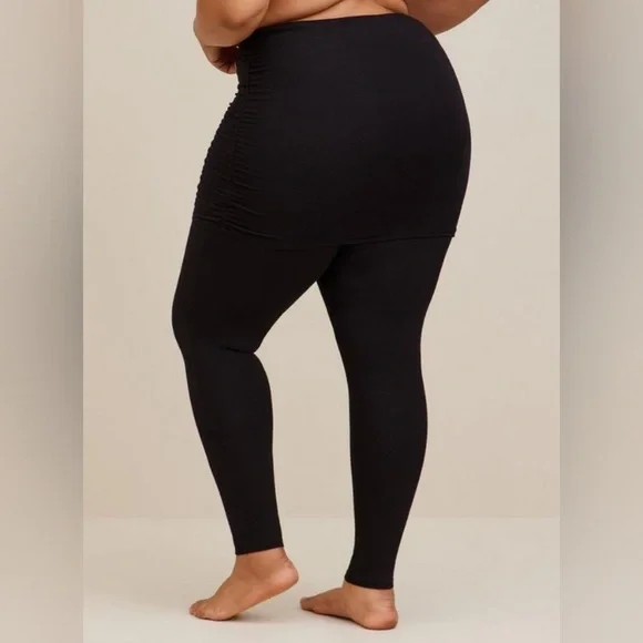 Torrid Full Length Fold Over Skirt Premium Leggings - Picture 8 of 10